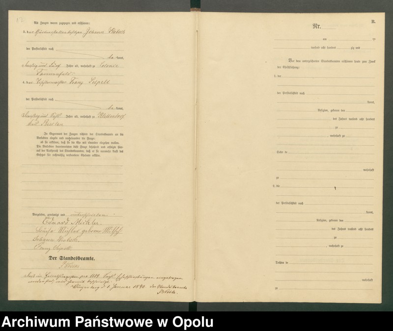 image.from.unit.number "Heiraths-Haupt-Register Standesamts Winzenberg pro 1889"