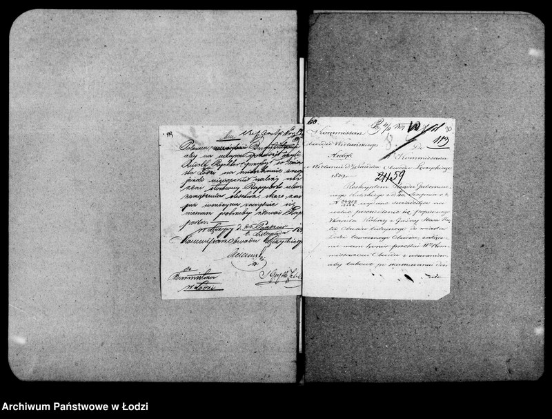 Obraz 18 z jednostki "Akta tyczące się przesiedlenia"