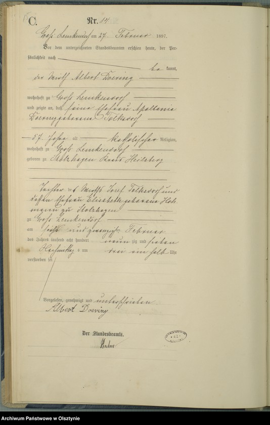 image.from.unit.number "Sterbe-Haupt-Register Nr 1 - 60 i 1 - 55"