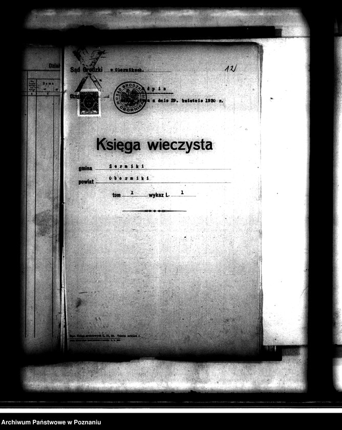 Obraz 16 z jednostki "Majątek Łukowo powiatu obornickiego wyłączenie z art. 4 i 5 ustawy o wykonaniu reformy rolnej"