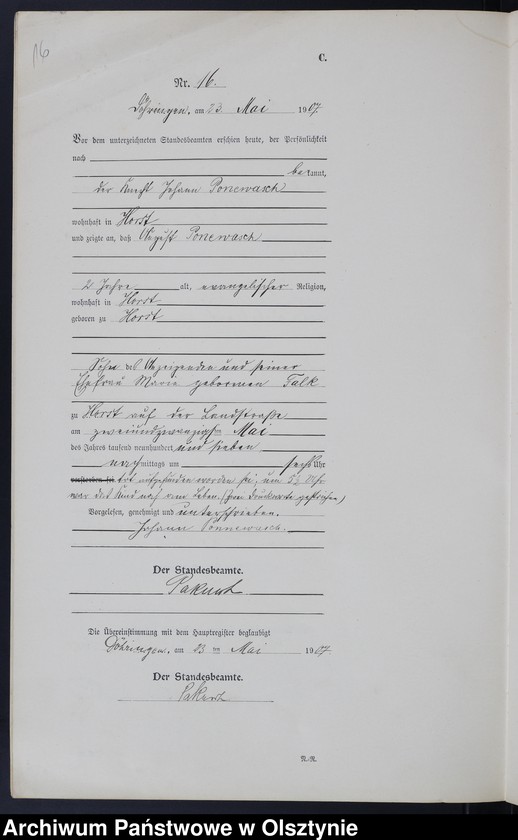 image.from.unit.number "Sterbe-Neben-Register Nr 1 - 26"