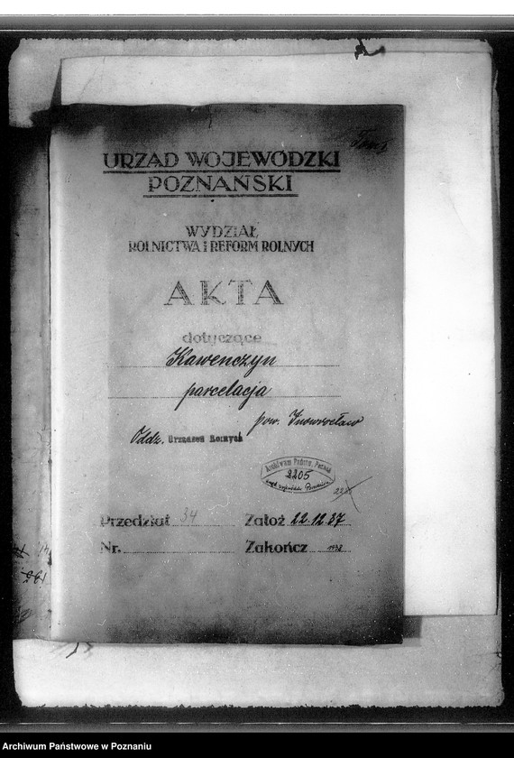 Obraz 4 z jednostki "Majątek Kawczyn powiat inowrocławski parcelacja"