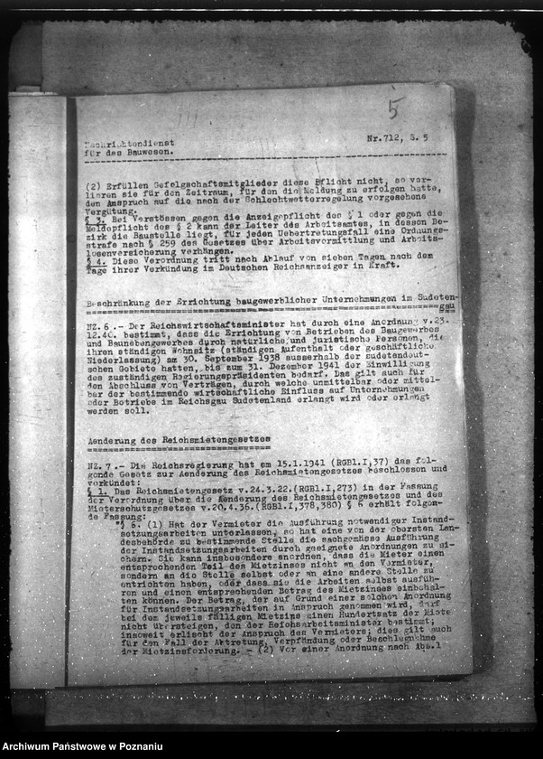 Obraz 10 z jednostki "Nachrichtendienst für das Bauwesen"