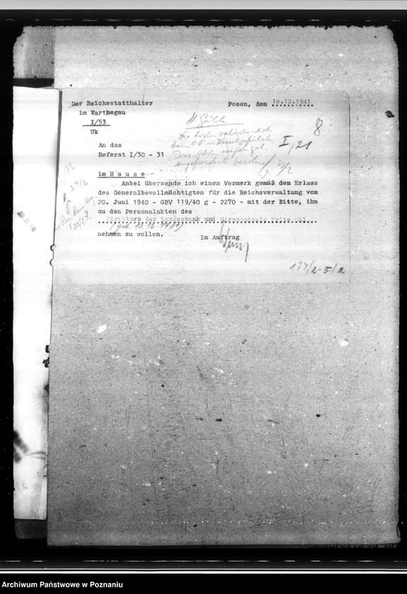 Obraz 12 z jednostki "Landesbank und Girozentrale Wartheland"