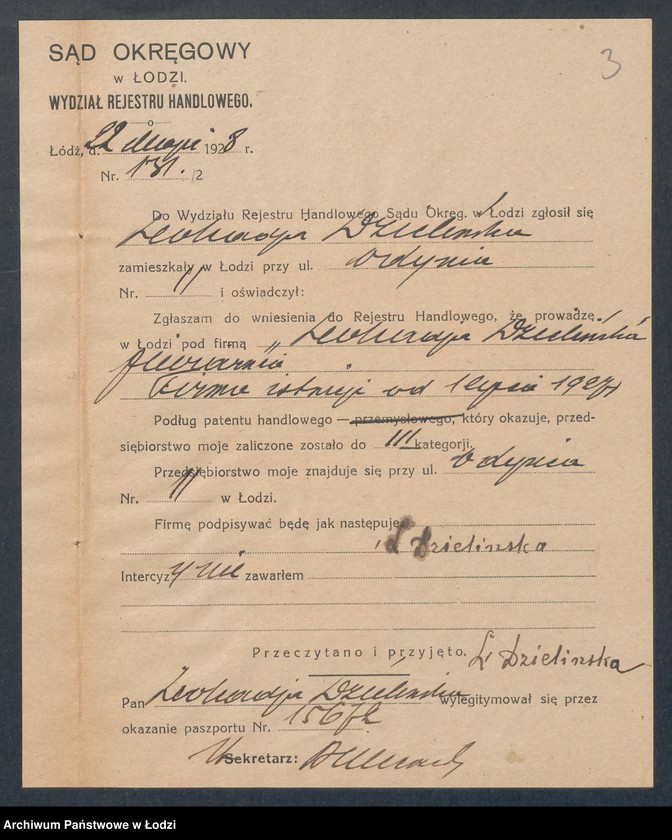 Obraz 5 z jednostki "Leokadja Dzielińska – piwiarnia"