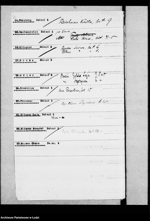 Obraz 9 z jednostki "Akta dotyczące utrzymania dzieci"