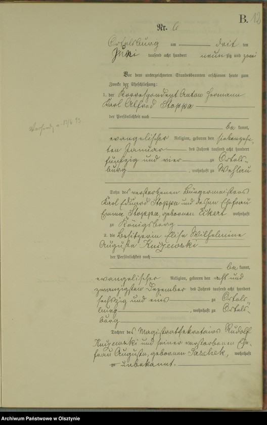 image.from.unit.number "Heiraths-Haupt-Register Nr 1 - 18"