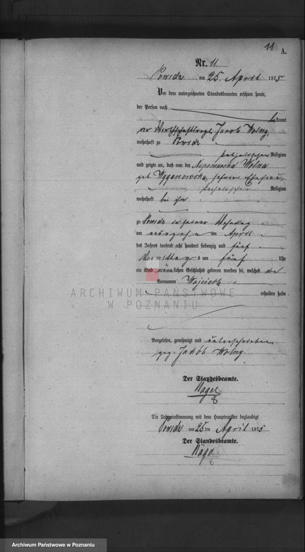 image.from.team "Urząd Stanu Cywilnego Powidz - obwód miejski (pow. gnieźnieński)"
