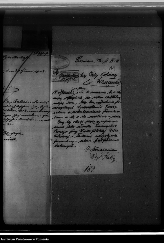 Obraz 15 z jednostki "Zarząd majętności /leśnej/ Szreniawa powiat poznański"