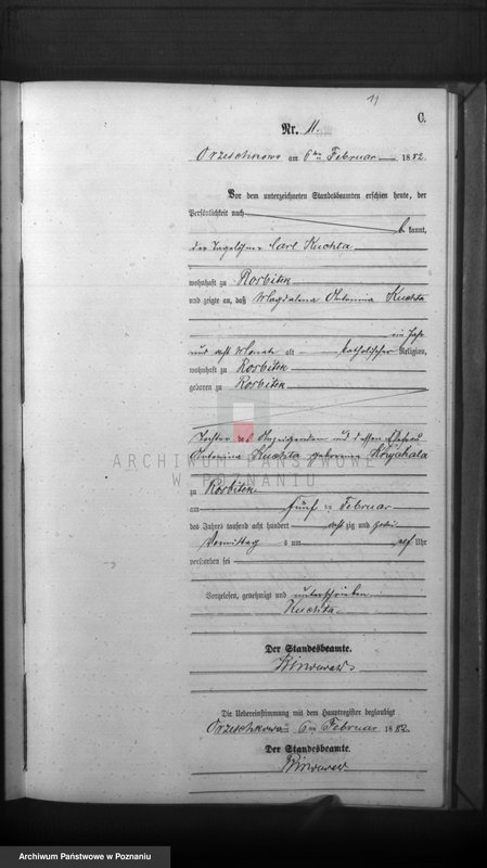 Obraz 13 z jednostki "Księga zgonów"