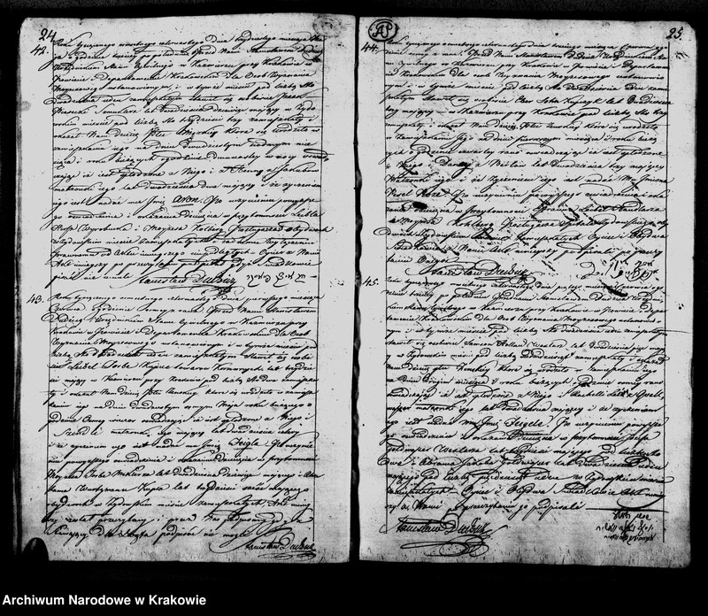 image.from.unit.number "Księga Aktow Urodzenia Gminy Wyznania Moyzeszowego. Synagogi Kazimierskiey przy Krakowie na Rok 1814"