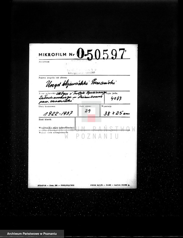 Obraz 2 z jednostki "Młyn i Tartak Apolinarego Załachowskiego w Dziembowie pow chodzieski"