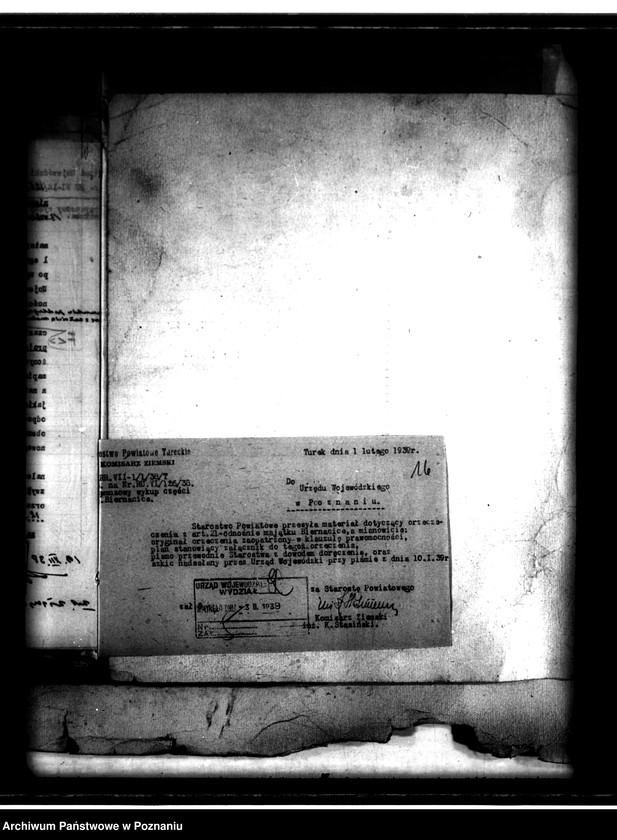 Obraz 20 z jednostki "Przymusowy wykup majątku Biernacice powiatu tureckiego"