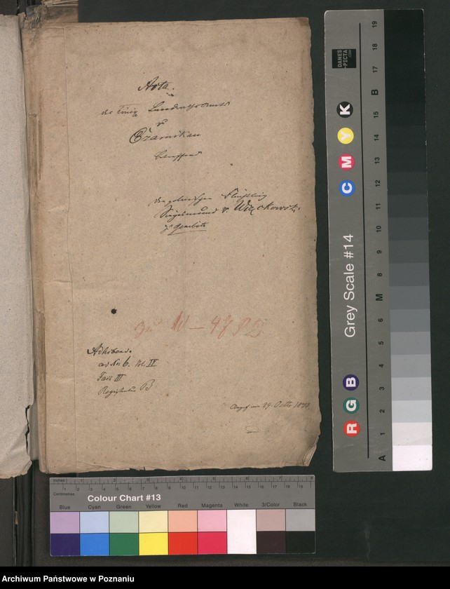 Obraz 4 z jednostki "A. betr. die polizeiliche Beaufsichtigung des polnischen Überläufers Sigismund von Więckowski zu Gembitz"