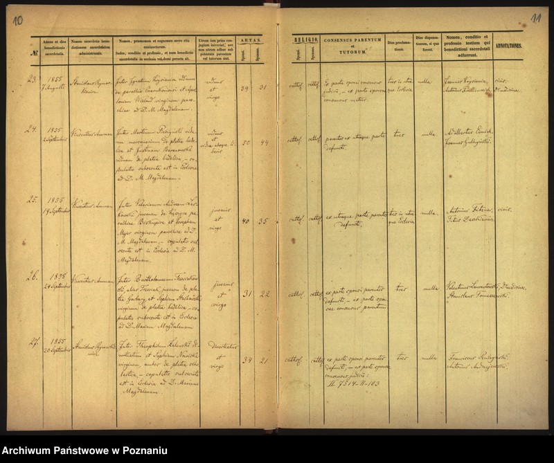 Obraz 8 z jednostki "Księga małżeństw"