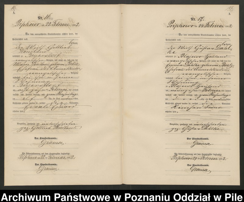 Obraz 11 z jednostki "Księga urodzeń"