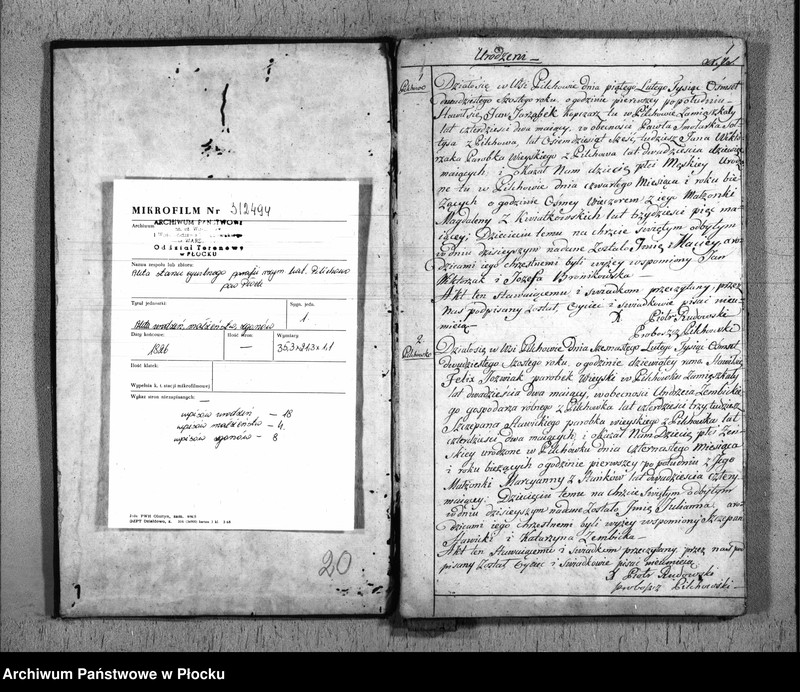 image.from.unit.number "Akta urodzeń, małżeństw i zgonów"