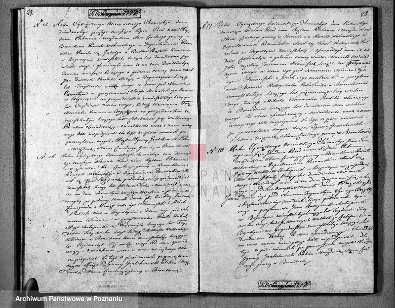 Obraz 15 z jednostki "Akta urodzeń, małżeństw i zgonów"