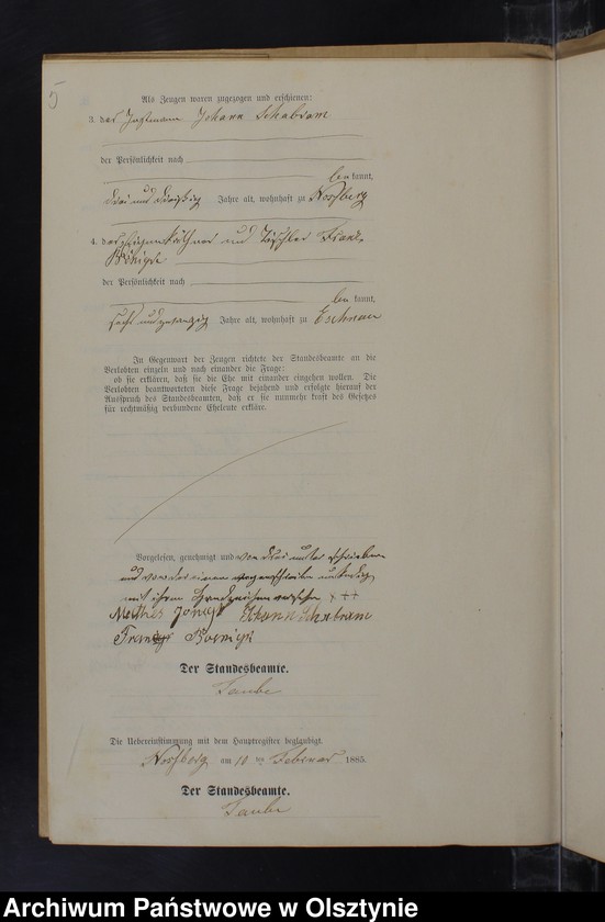 Obraz 7 z jednostki "Heiraths-Neben-Register Nr 1 - 15"