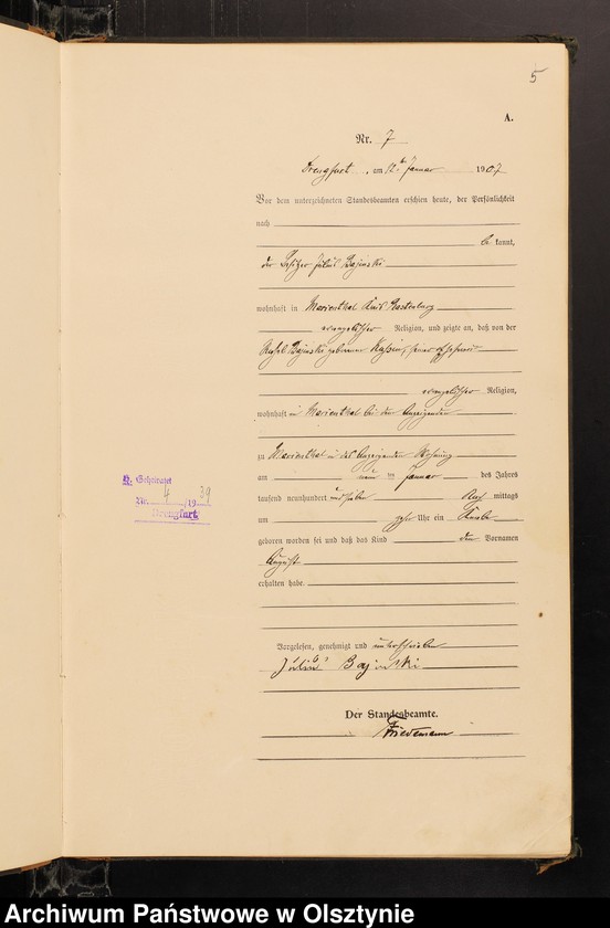 image.from.unit.number "Geburts-Haupt-Register Nr 1 - 138"