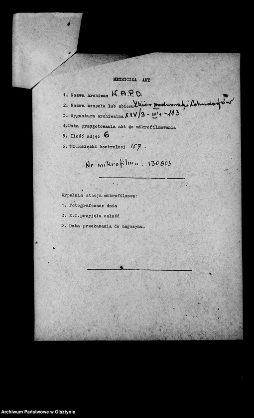 image.from.unit.number "/Den Eisenbahnbau zwischen Tolksdorf- Rastenburg, bei Korschau, Pr. Eylau u. Bartenstein betreffend u. den Bau des Wilhelmsstifts Unter den Linden Nr. 17-18/"