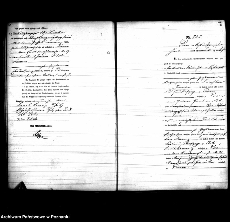 Obraz 18 z jednostki "Księga małżeństw"