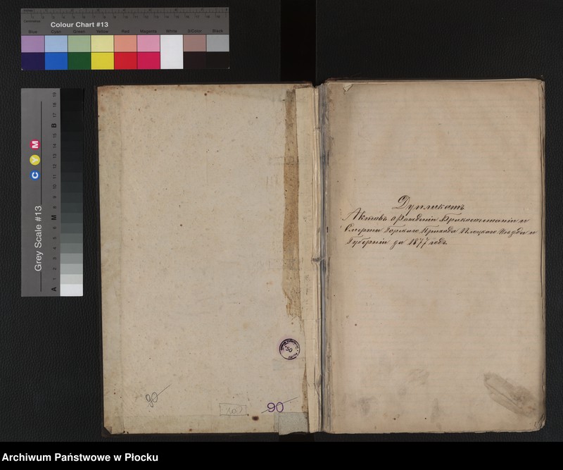 Obraz z jednostki "Akta urodzeń, małżeństw i zgonów"