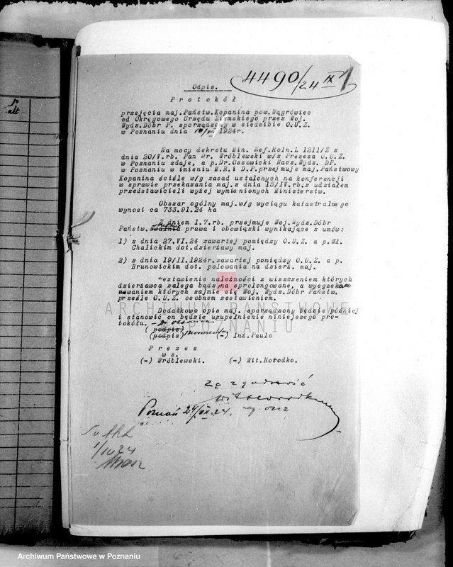 Obraz 5 z jednostki "Administracja majętności Kopanica"