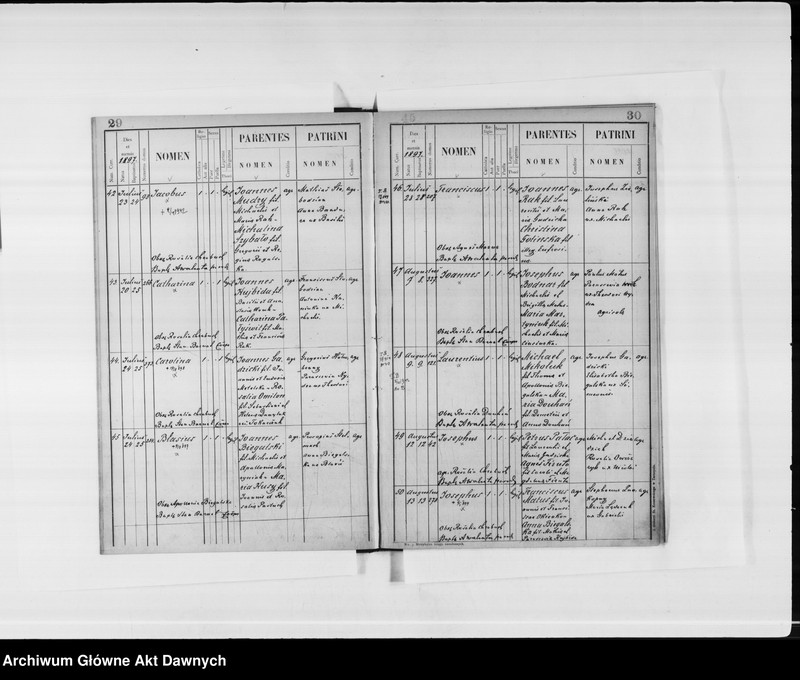 image.from.unit.number "Parafia: Grzymałów. Dekanat: Skałat. Księga metrykalna urodzeń tylko dla wsi Ostapie*. Tom III."