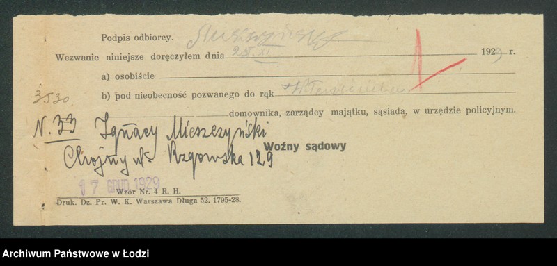 Obraz 3 z jednostki "Ignacy Mieszczyński- sprzedaż węgla i drzewa"