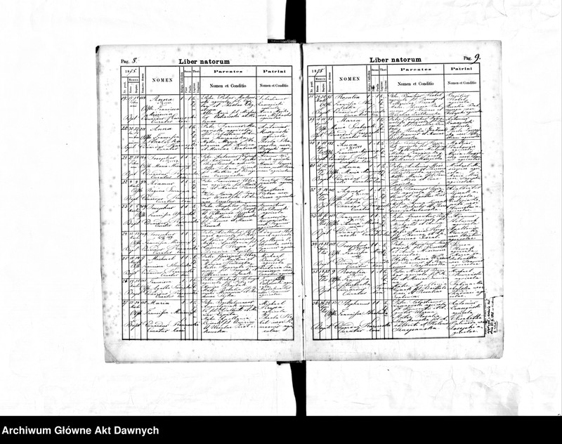 image.from.unit.number "Parafia: Łoszniów Łoszniów. Dekanat: Trembowla. Księga metrykalna urodzeń dla wsi Łoszniów."