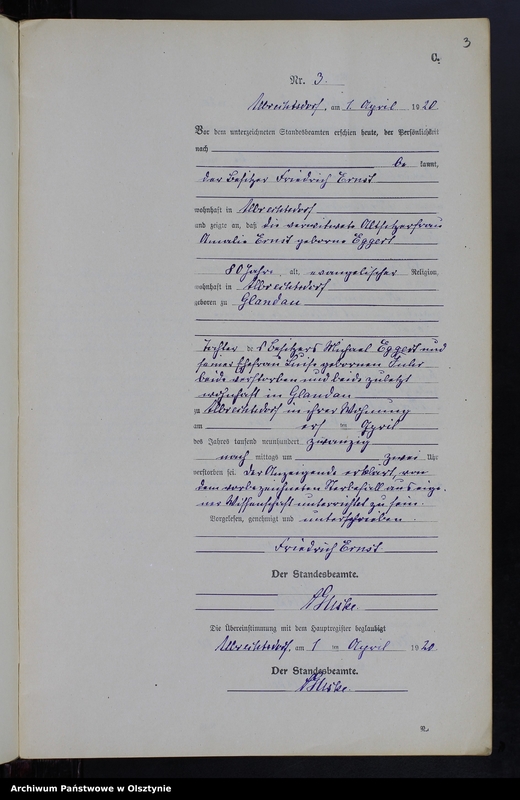 image.from.unit.number "Sterbe-Neben-Register Nr 1 - 20 [ Księga zgonów - wtóropis ]"