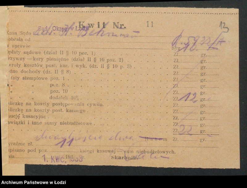 Obraz 15 z jednostki "Herman Teodor Kunert – skład obrazów i materiałów piśmiennych"