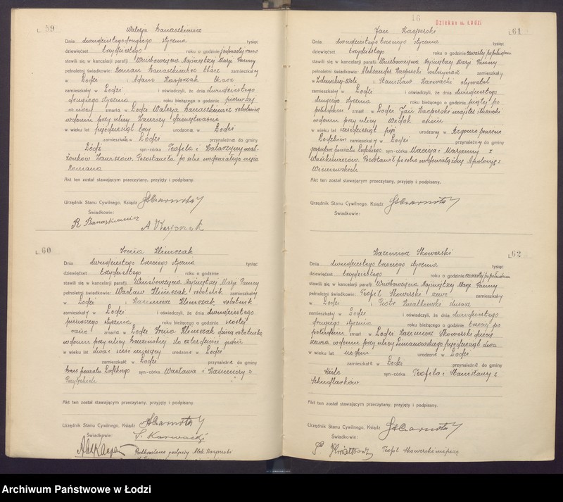 Obraz 18 z jednostki "Akta zgonów"