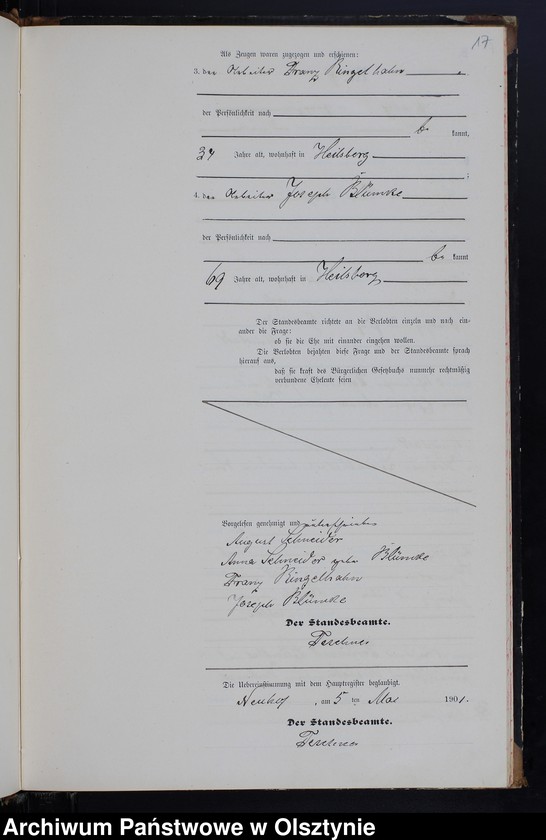 image.from.unit.number "Heiraths-Neben-Register Nr 1 - 26"