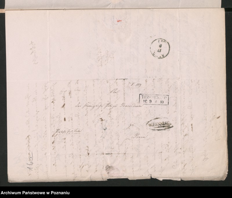 Obraz 20 z jednostki "A. betr. die gräfliche Familie von Bniński"