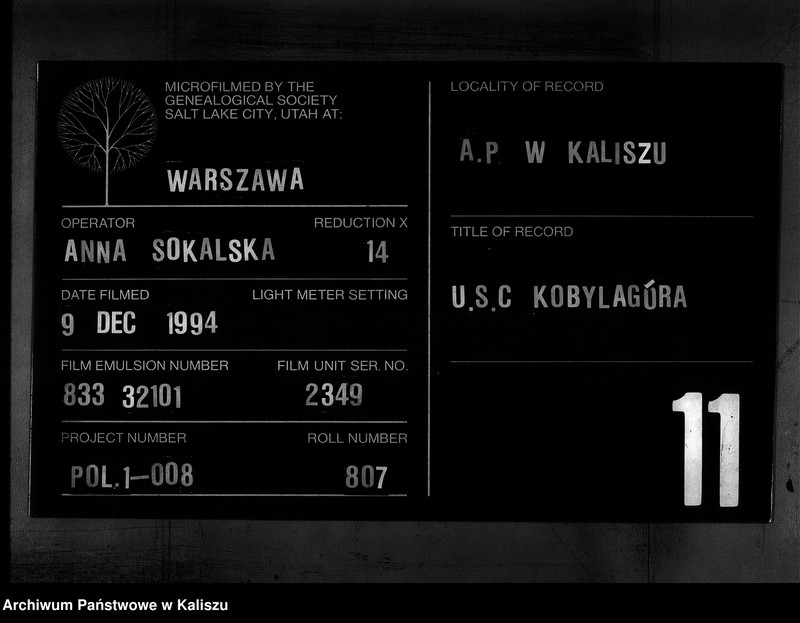 Obraz 1 z jednostki "[Księga urodzeń]"