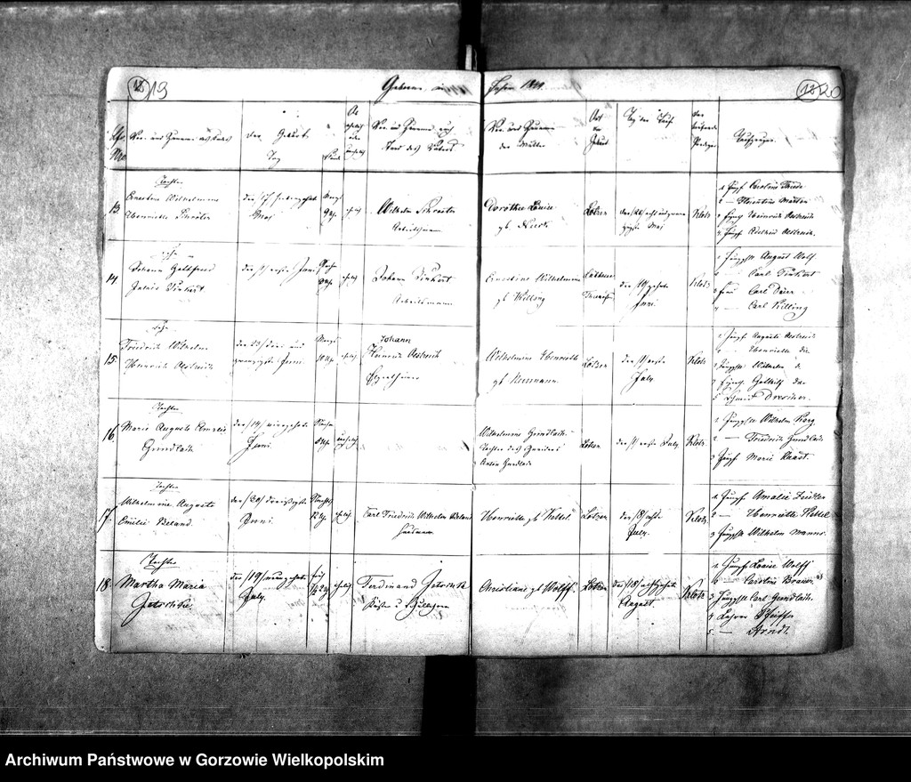 image.from.unit.number "Duplikate der Kirchenbücher von der Parochie Zanzhausen: Zanzhausen (Santoczno), Rohrbruch (Rybakowo), Lotzen (Łośno), Zanzthal (Zdroisko), Zanzhammer (Sącznik), Marienbrücke (Lubomin), Lübbesee, Lübbesee Mühle"