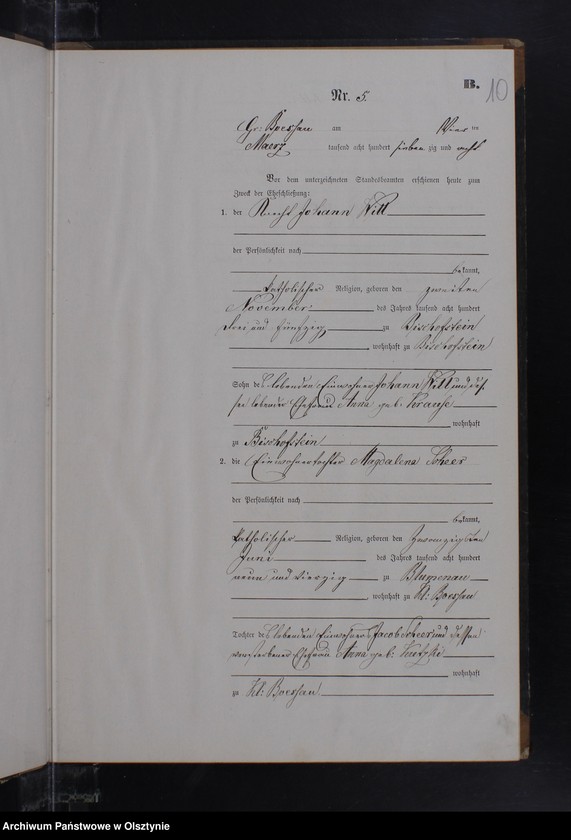 image.from.unit.number "Heiraths-Neben Register Nr 1 - 22"