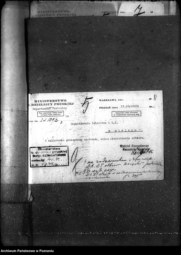 Obraz 14 z jednostki "Sprawy gospodarcze-ogólne biblioteka departamentu"