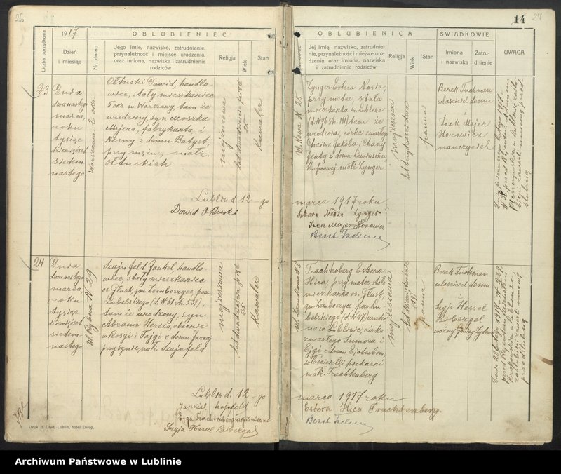 image.from.unit.number "Księga małżeństw"
