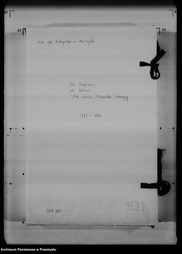 Obraz 4 z jednostki "[Kopie ksiąg metrykalnych parafii Ostrów z filiami Łowce, Morawsko, Tuczempy (dekanat Radymno)]"