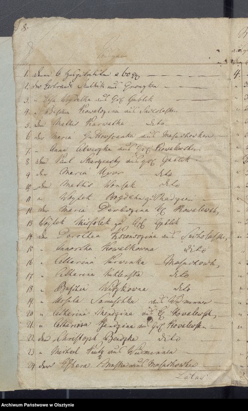 image.from.unit.number "Jahr Armen Cassen Rechnung der Widminnschen Kirche"