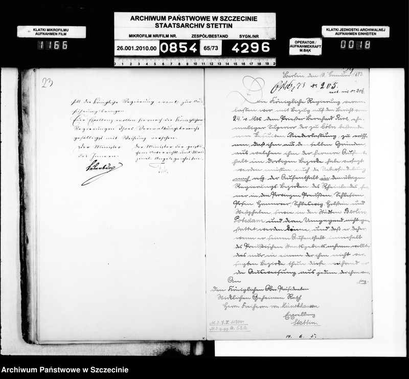 Obraz 18 z jednostki "Verbot des Besuchs auswärtiger Jesuiten-Institute und Zurückweisung jesuitischer Geistlichen und Lehrer und deren Beaufsichtigung"