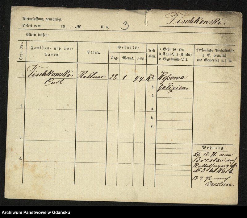 image.from.unit.number "Karty meldunkowe: Fischereit - Flanz"