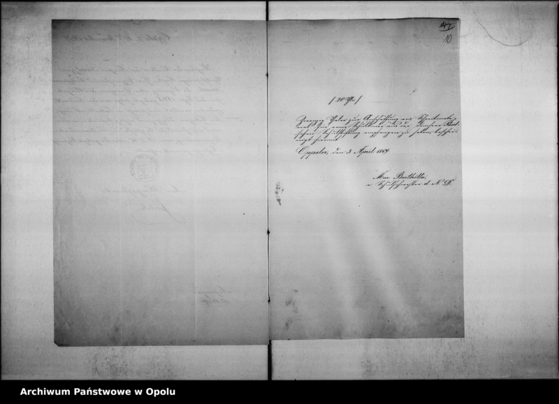 Obraz 12 z jednostki "Acta des Magistrats zu Oppeln betreffend die Revision und Dechargirung der Domherr Franz Paulschen Schulstiftungs-Rechnung pro 1869"