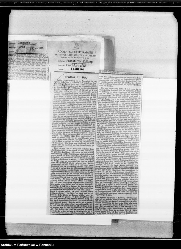 Obraz 4 z jednostki "Prawa i instytucje antypolskie. [Wycinki z gazet.]"