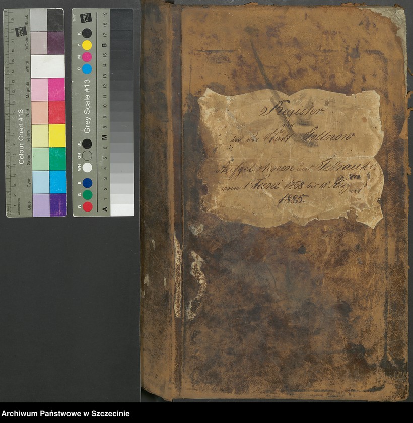 image.from.unit.number "Register der in der Stadt Gollnow Aufgebotenen und Getrauten."