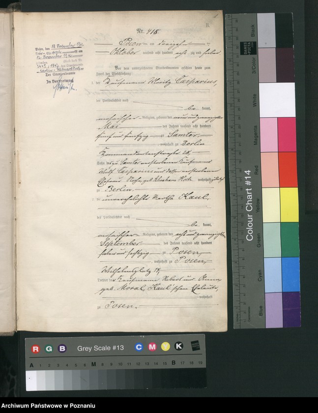 Obraz 4 z jednostki "Księga małżeństw t. III"