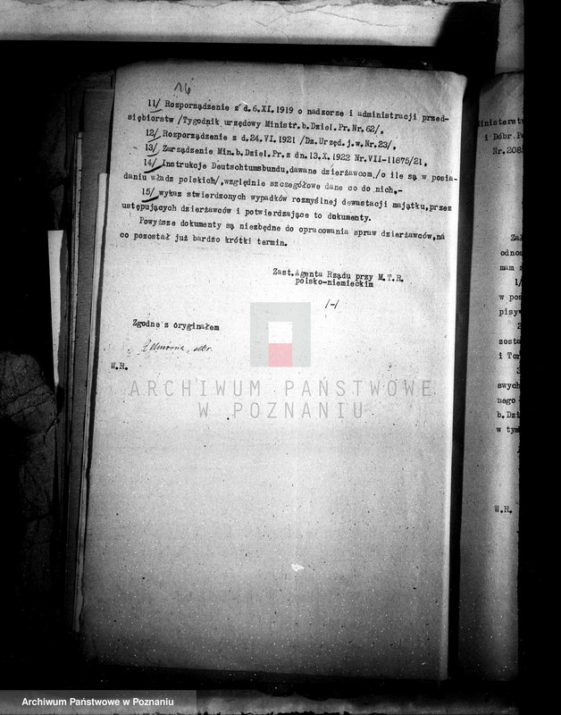 Obraz 20 z jednostki "Sprawy różne"